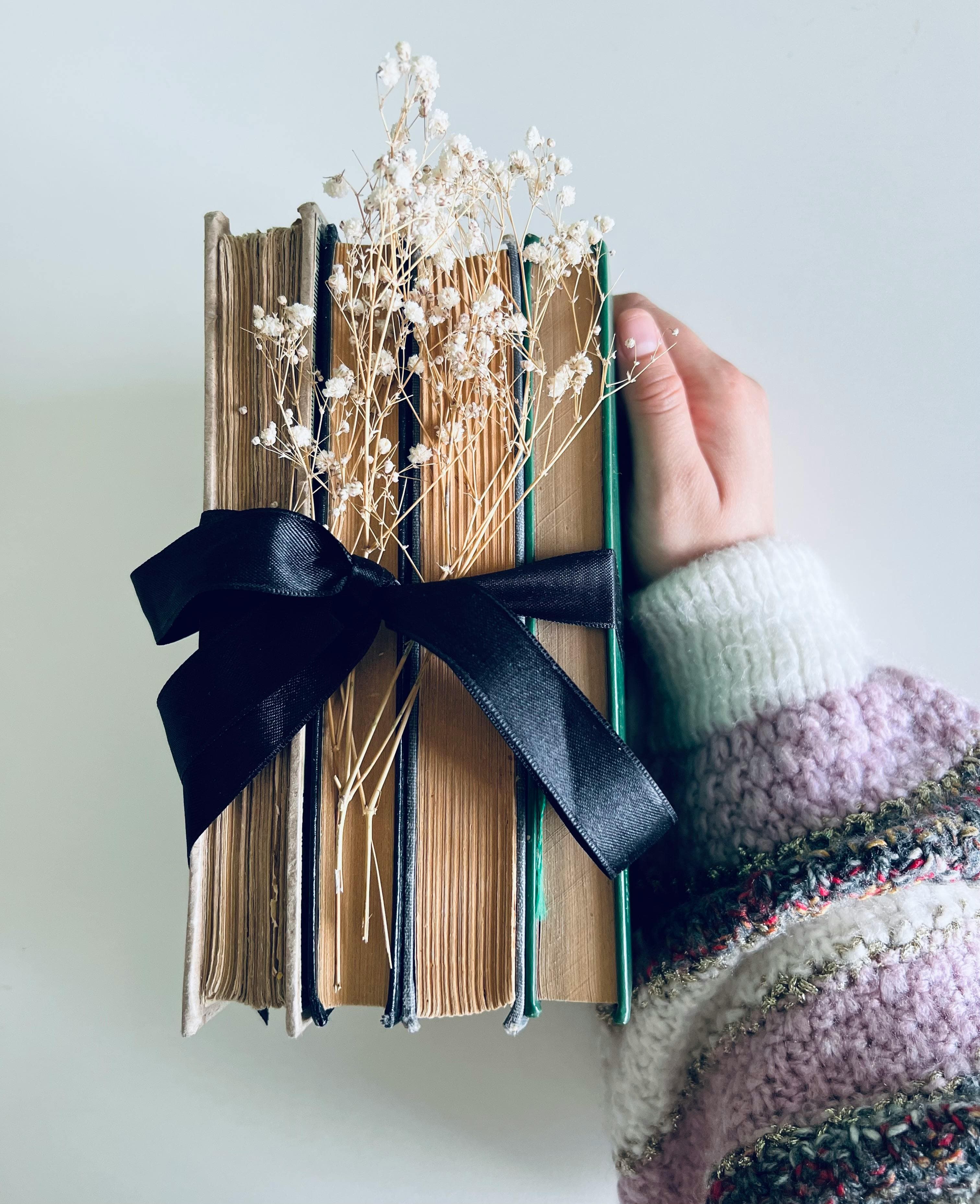 Woman hand with book